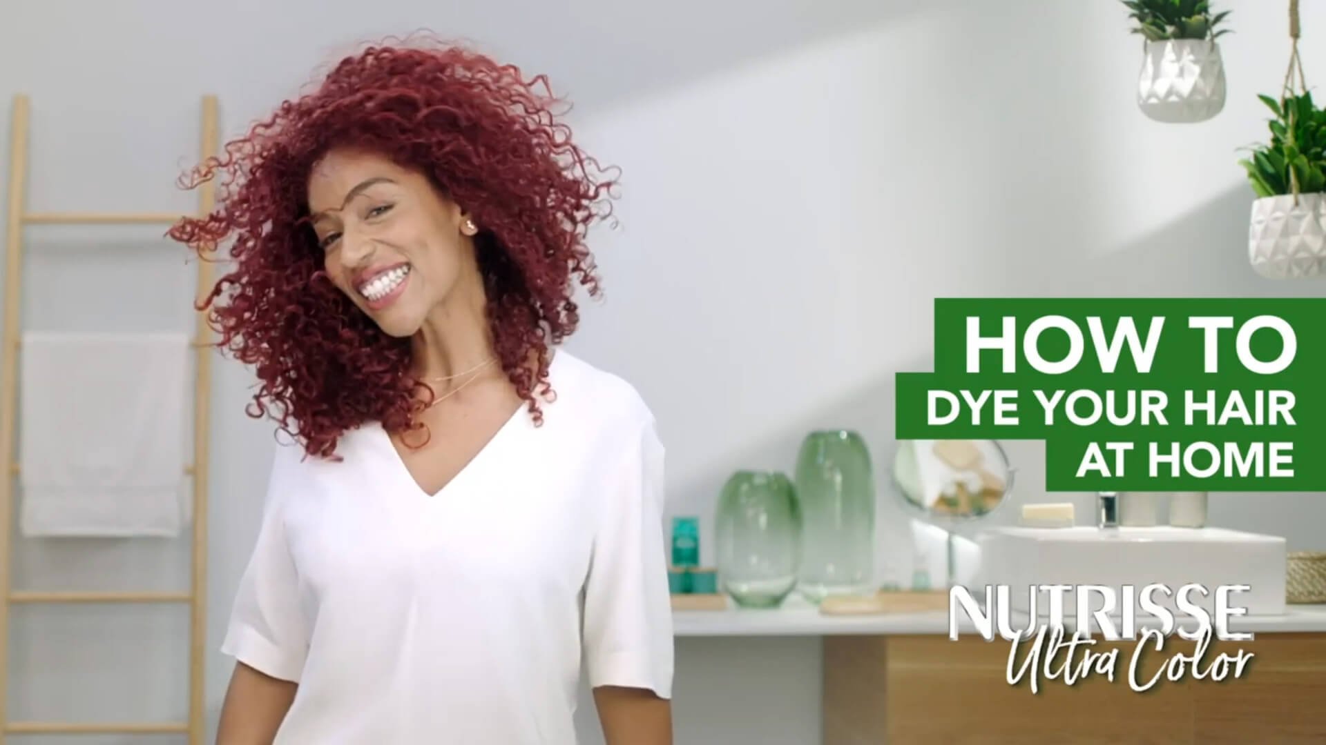 how to dye your hair youtube thumbnail